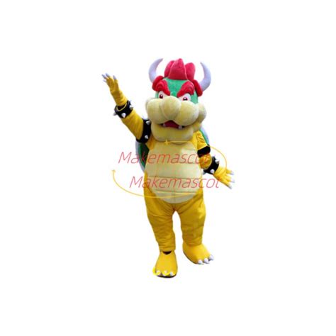 Bowser Monster Super Mario Mascot Costume