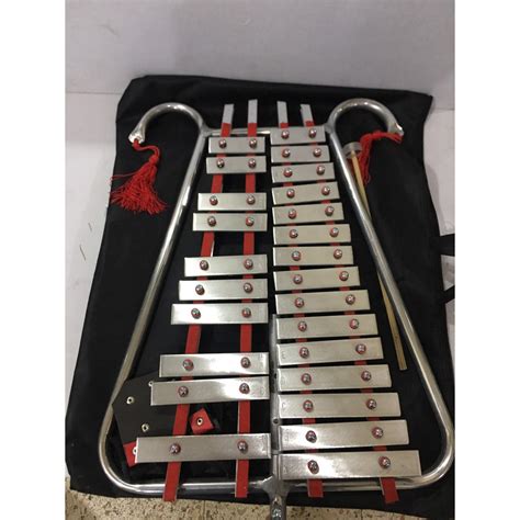 Lyre Xylophone Complete Set with Case, Beater and Sling | Shopee ...