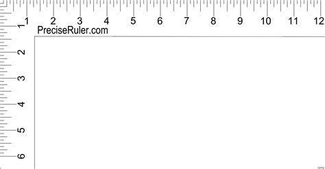 12 Inch Ruler Clipart Black And White | Ruler, Inch Ruler - Printable ...