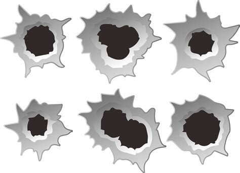 Bullet Holes PNG Transparent HD Photo | PNG Mart