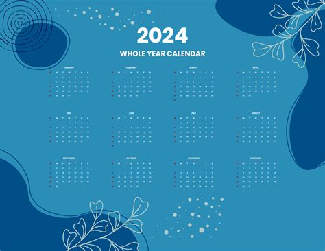 Microsoft 2024 Calendar Template - Printable Templates