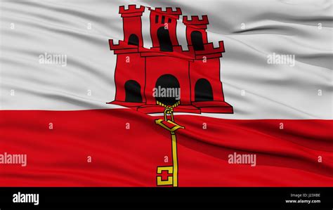 Gibraltar Flag Stock Photos & Gibraltar Flag Stock Images - Alamy