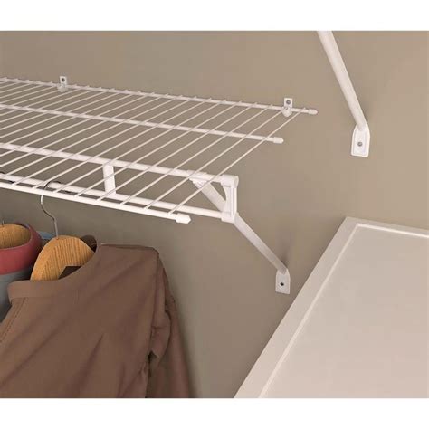 ClosetMaid 12 in. 6ft.-8ft. Fixed Mount All-in-One Hardware Kit in the ...