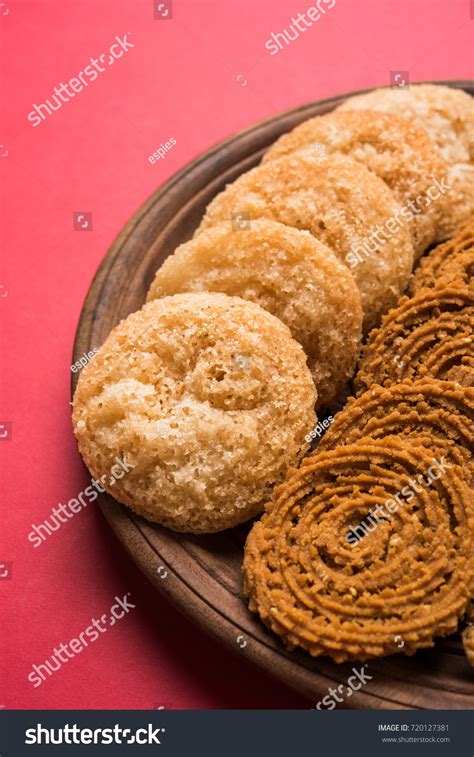 Indian Festival Diwali Food Called Chakli Stock Photo 720127381 ...