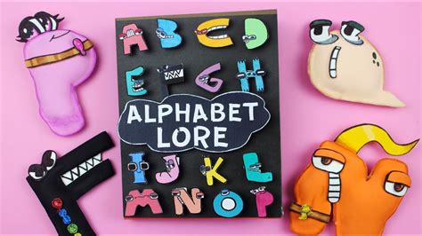 Игровая Книга Alphabet Lore A-Z своими руками/ Gaming Book PAPER CRAFT ...