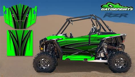 Polaris RZR Decals & Graphics - Gatorwraps