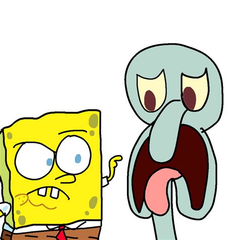 Spongebob mad at squidward by PatrickStarTC on DeviantArt