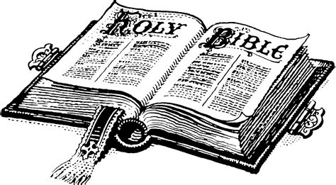 Bible Clipart Black And White - Cliparts.co