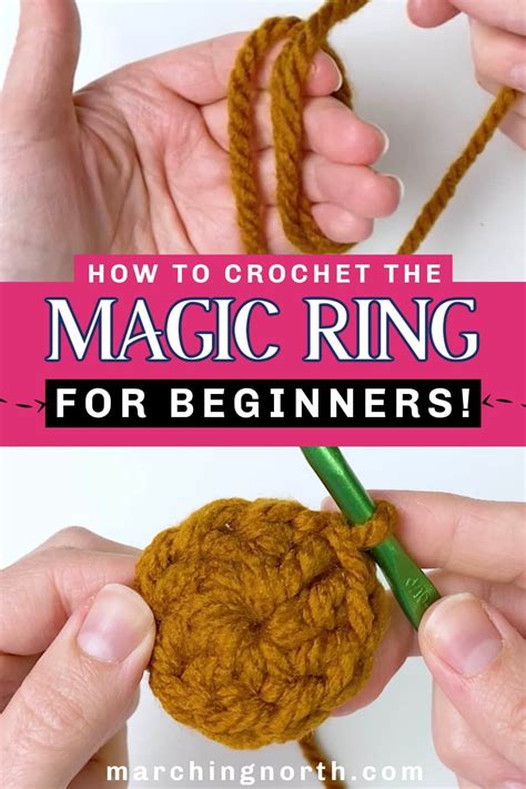 Super easy magic ring magic circle crochet tutorial – Artofit