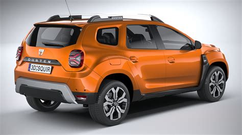 Dacia Duster 2022 model - TurboSquid 1763015