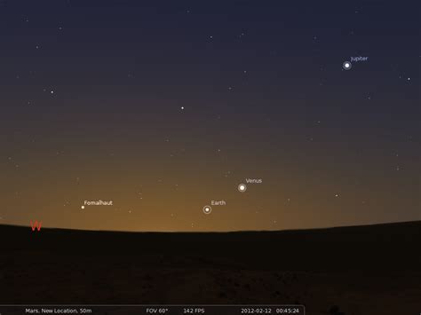 Astroblog: Earth from Mars, February 2012