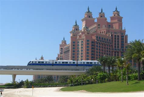 The Palm monorail | The monorail connects the Palm Jumeirah … | Flickr