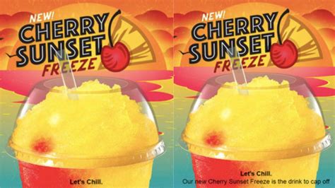 Taco Bell's Cherry Sunset Freeze Combines 2 Of The Dreamiest Summer Flavors