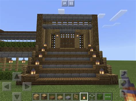 My new base entrance design : r/Minecraft