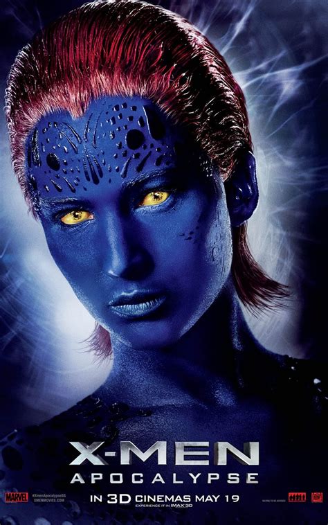 Jennifer Lawrence - 'X-Men: Apocalypse' Poster • CelebMafia