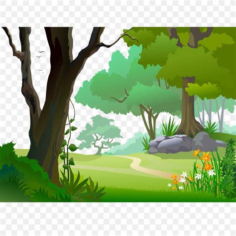 Clip Art Vector Graphics Desktop Wallpaper Forest Image, PNG ...