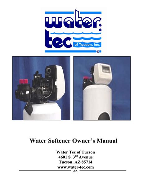 Clack Ws1 Water Softener Manual | Manualzz