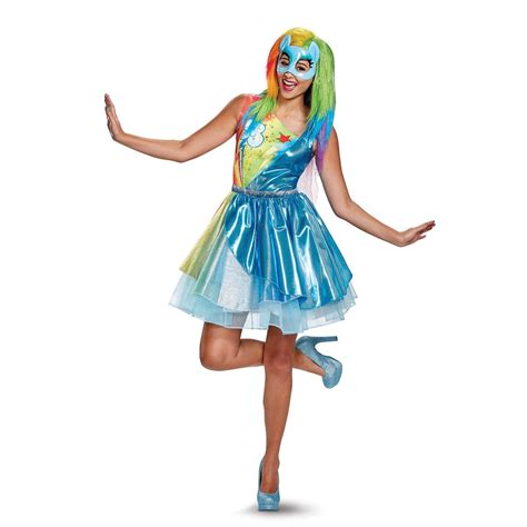 My Little Pony: Rainbow Dash Deluxe Adult Costume - Walmart.com