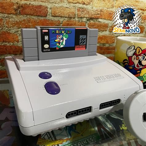 Super Nintendo Baby Áudio e Vídeo - Game com Café.com