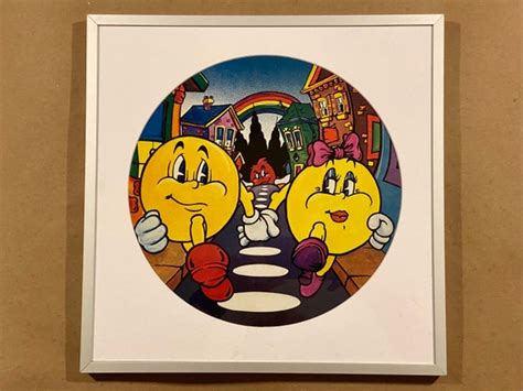 Pacman & Ms Pacman in the Pacman Album 1980s | Etsy