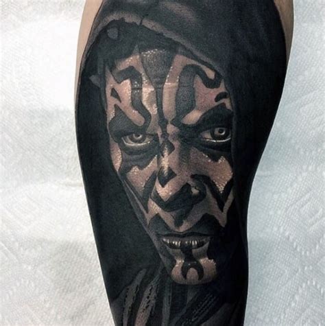 50 Darth Maul Tattoo Designs For Men - Star Wars Ink Ideas