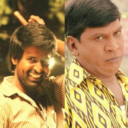 Kaththi Sandai has two comedians Vadivelu and Soori