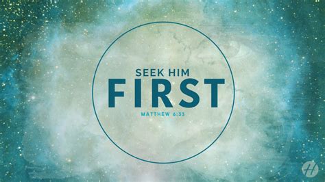 Seek Him First #2 | Sermons | Church of the Harvest