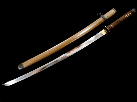 Late War WW2 Japanese Army Sword -Old/Antique Samurai Katana -Gunto ...