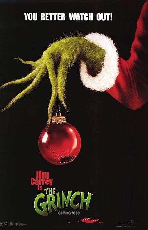 Dr Seuss' How the Grinch Stole Christmas Movie Poster (#1 of 4 ...