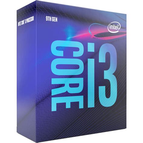 Intel Core i3-9100 Processor (Boxed) BX80684I39100 B&H Photo