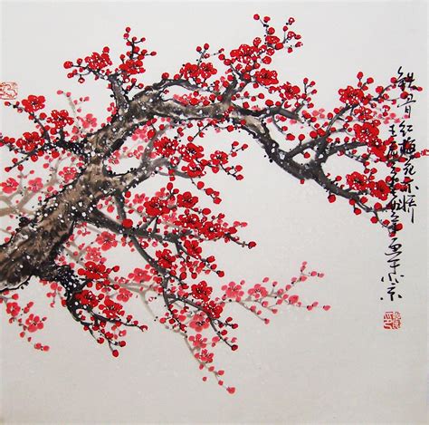 Japanese Cherry Blossom Tree Sketch at PaintingValley.com | Explore ...