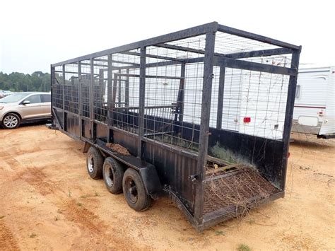 GOOSENECK CATTLE TRAILER Livestock Trailer