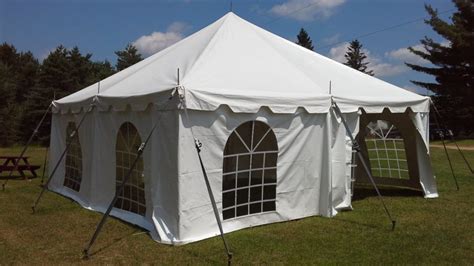 20' x 20' Pole Tent - Valley Tent & Party Rentals