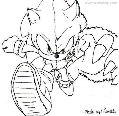 Tails Exe Coloring Pages