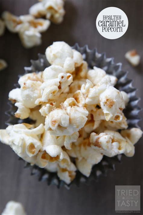 Healthy Caramel Popcorn | RecipeLion.com