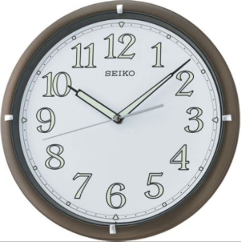 Seiko Wall Clock 1)QXA628K/ 2) QXA734B, Furniture & Home Living, Home ...