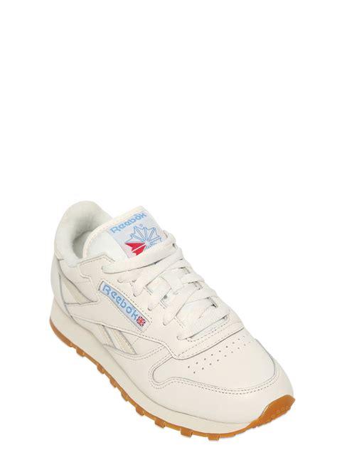 Lyst - Reebok Classic Vintage Leather Sneakers in White