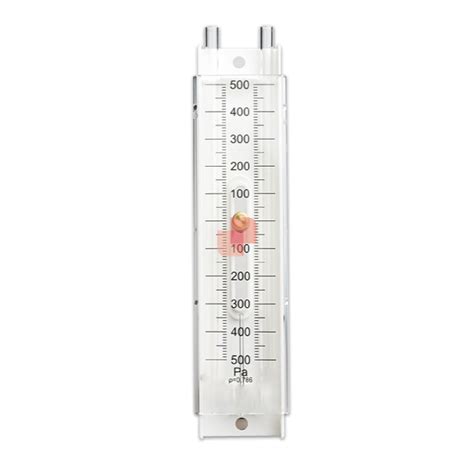 U-Tube Manometer - Vertical Liquid Column Pressure Gauge