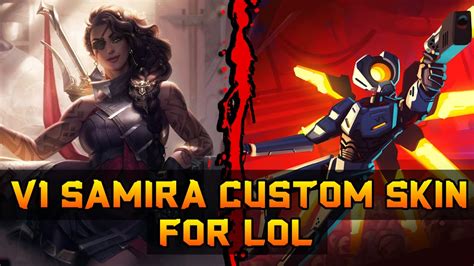 V1 from ULTRAKILL skin for Samira | Custom mod for League of Legends ...