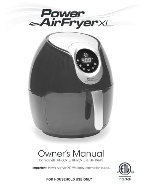 Powerxl air fryer manual: Fill out & sign online | DocHub