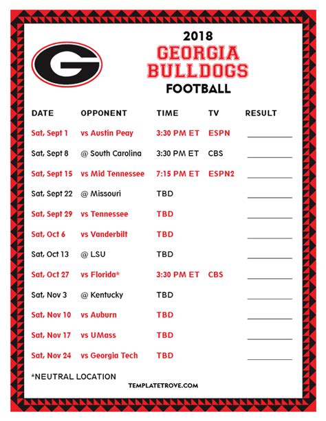 Uga Game Schedule 2024 - Clio Melody