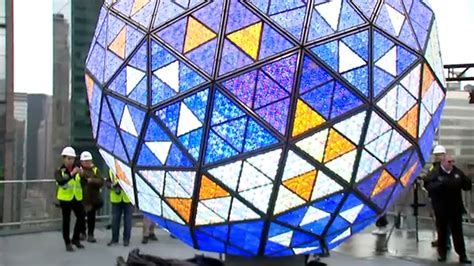 NYE in Times Square: Times Square New Year's Eve ball unveiled with new ...