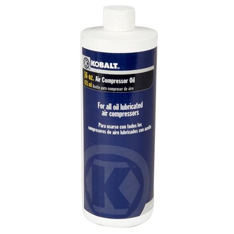 Kobalt Compressor Oil in the Air Compressor Accessories department at ...