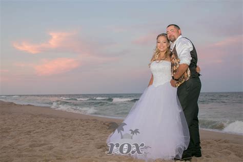 Beautiful Sunset wedding on the Ocean City MD beach: https://www ...