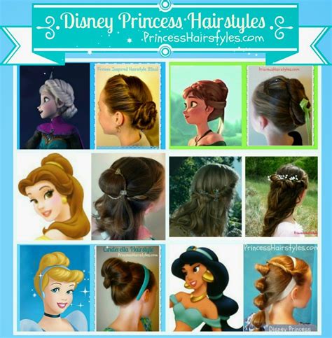 6 Disney Princess Hairstyles And Tutorials - Hairstyles For Girls ...