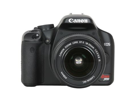 Canon EOS Rebel XSi 12.20 MP Digital SLR Camera w/EF-S 18-55mm f/3.5-5. ...