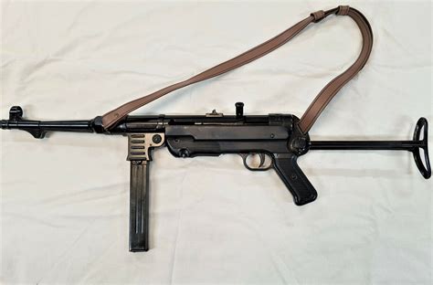 REPLICA WW2 GERMAN MP40 SEMI AUTOMATIC MACHINE PISTOL GUN BY DENIX | JB ...