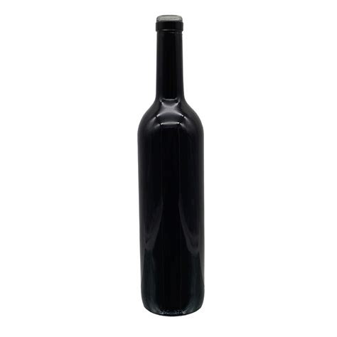 Black Wine Bottle | tall glass red wine bottle - HIKING 75CL Glass ...