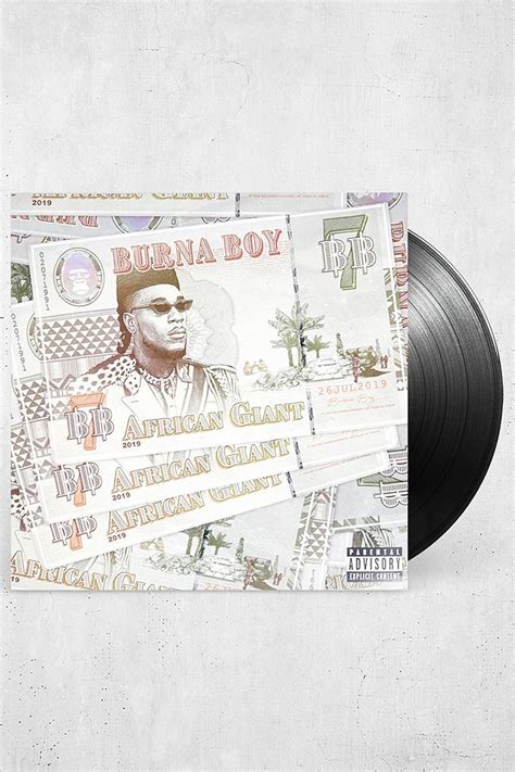 Burna Boy - African Giant LP | Urban Outfitters UK