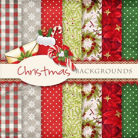 Scrap. DOT: Freebies Christmas BackgroundsKit